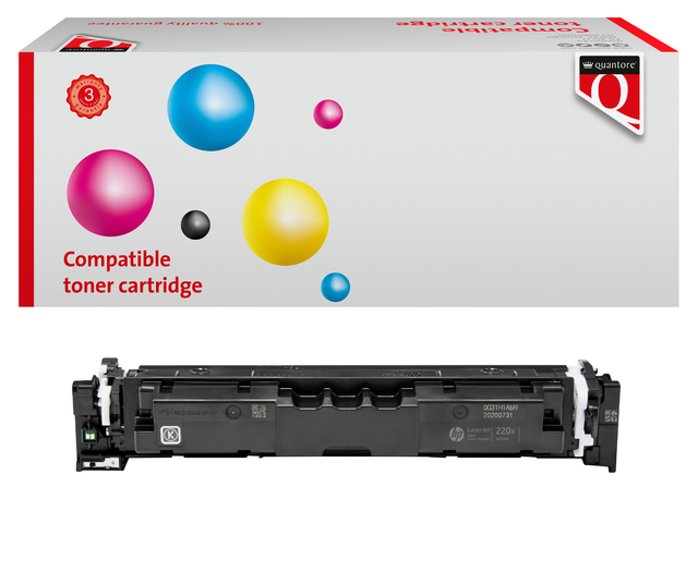 Tonercartridge Quantore alternatief tbv HP W2200X zwart