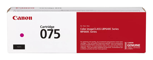 Tonercartridge Canon 075M rood
