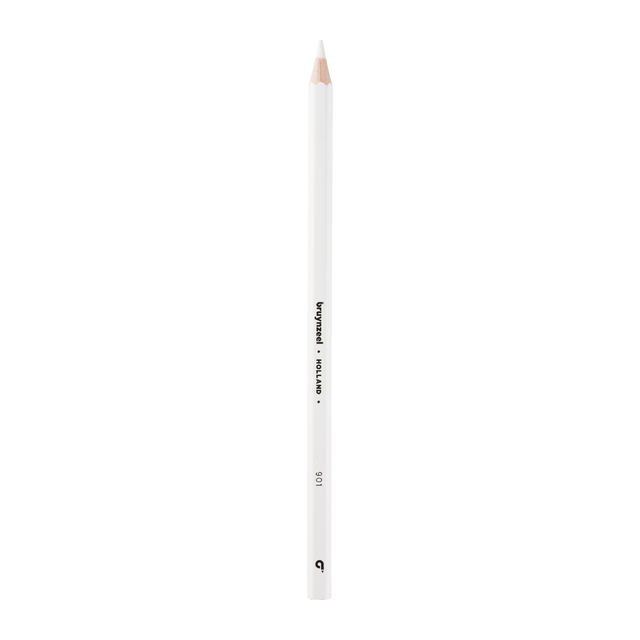 Kleurpotlood Bruynzeel Super 901 wit