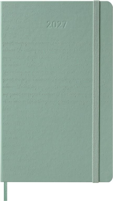 Agenda 2027 Moleskine 12M Planner Weekly 7dagen/1pagina large hc sage green — Foto 2 van 2