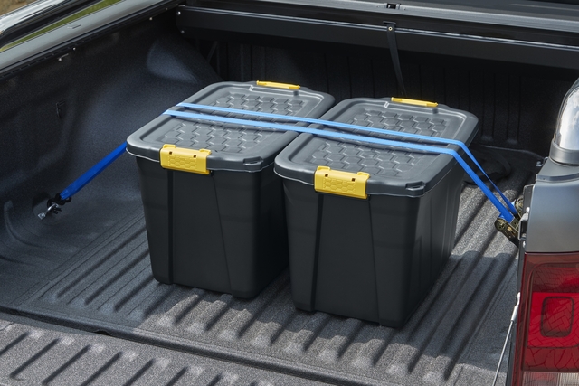 Opbergbox Bankers Box 60L met handgrepen robuust zwart — Foto 2 van 2