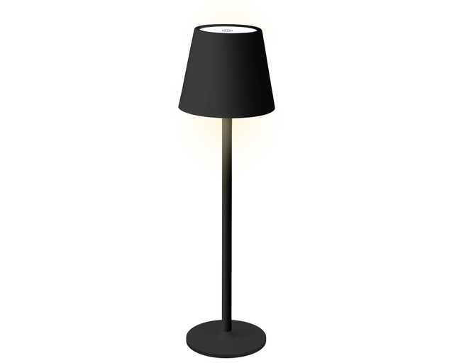 Tafellamp Lumineo led oplaadbaar steady buiten zwart afbeelding