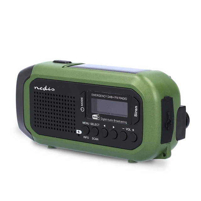 Noodradio Nedis DAB+ FM zonnepaneel — Foto 2 van 2