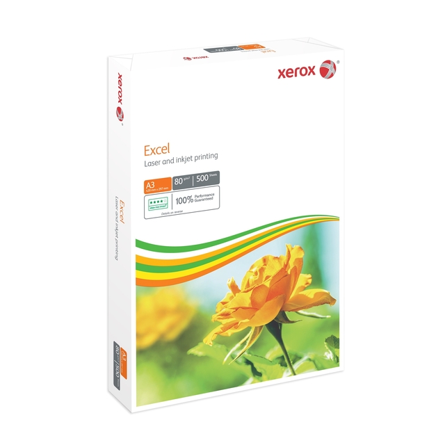 Kopieerpapier Xerox Excel A3 80gr wit 500 vel — Foto 2 van 2