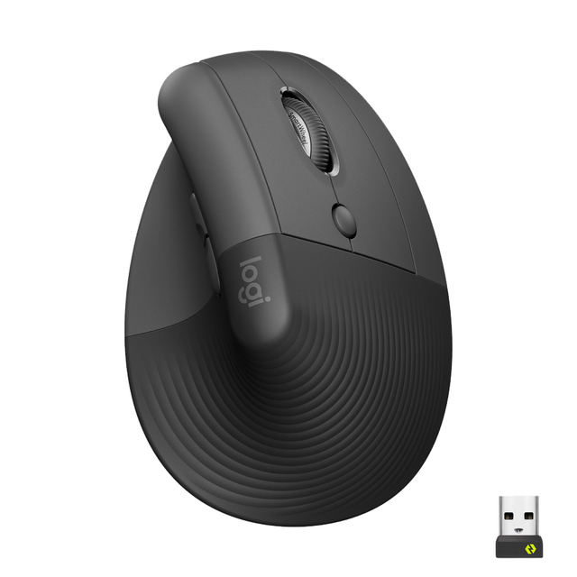 Muis Logitech Lift rechtshandig grafiet afbeelding