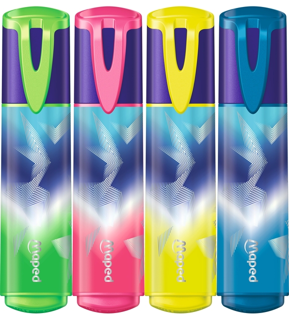 Markeerstift Maped Arctic Vibes set à 4 kleuren — Foto 2 van 2