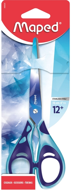 Schaar Maped Arctic Vibes 16cm blauw