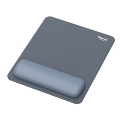 Muismat met polssteun Fellowes Breyta blauw