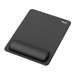 Muismat met polssteun Fellowes Breyta XL zwart