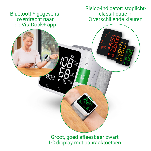 Polsbloeddrukmeter Medisana Connect BW 360 — Foto 2 van 2