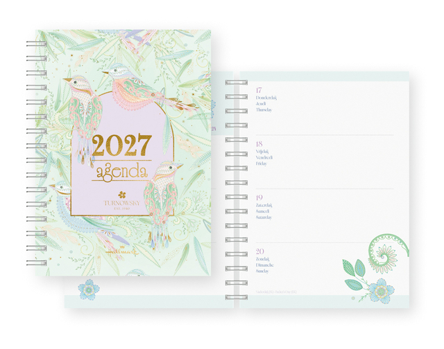 Agenda 2027 Turnowsky 7 dagen/2 pagina's large internationaal — Foto 2 van 2