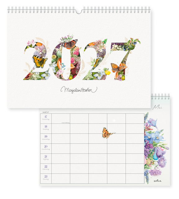 Familiekalender 2027 Marjolein Bastin A4 nederlands — Foto 2 van 2