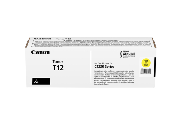 Tonercartridge Canon T12 geel