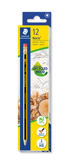Potlood Staedtler Noris HB met gumtop — Foto 2 van 2
