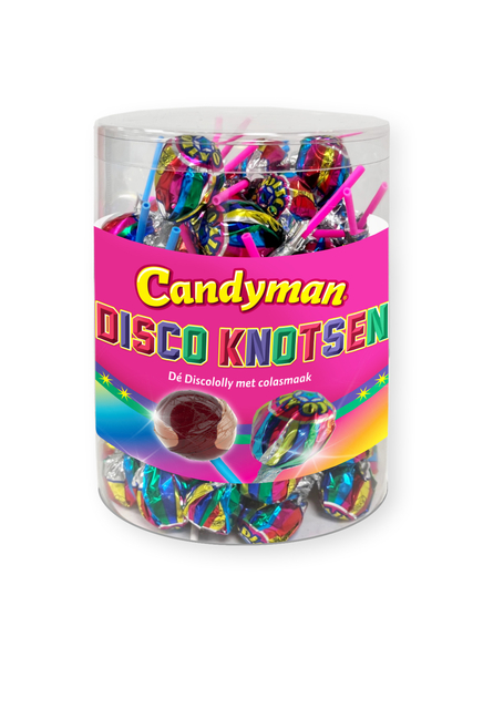 Lolly Candyman discoknotsen 100 stuks afbeelding