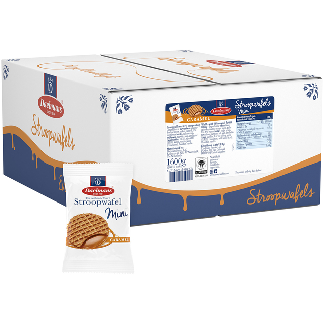 Stroopwafel Daelmans mini 200 stuks afbeelding