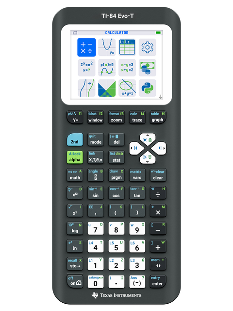 Rekenmachine TI-84 Evo-T zwart