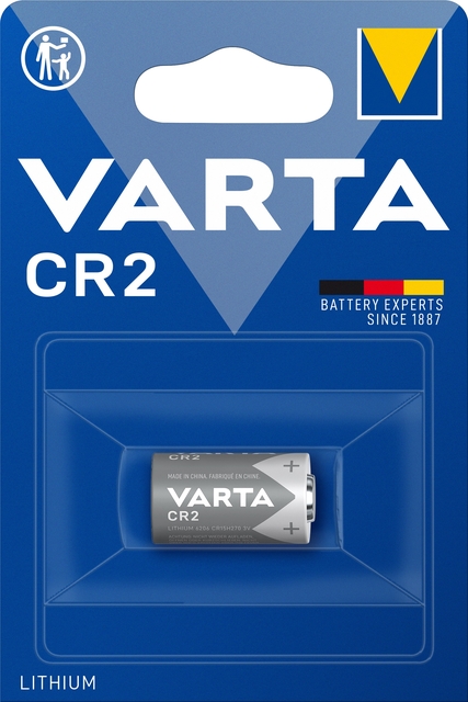 Batterij VARTA Cylindrical 1x CR2 lithium