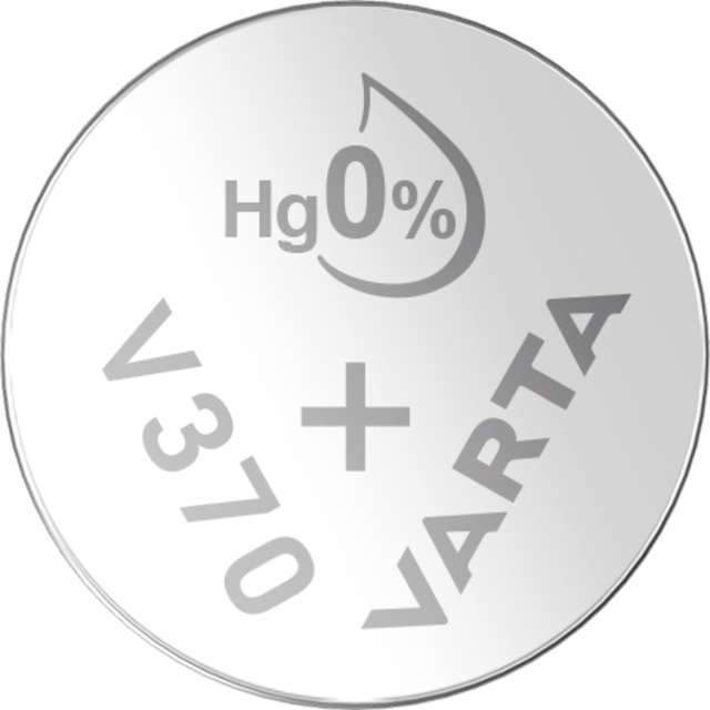 Batterij VARTA knoopcel 1x V370/SR69 zilver — Foto 2 van 2