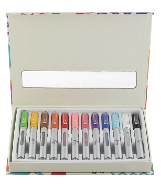 Acrylmarkers Nassau set à 12 kleuren — Foto 2 van 2