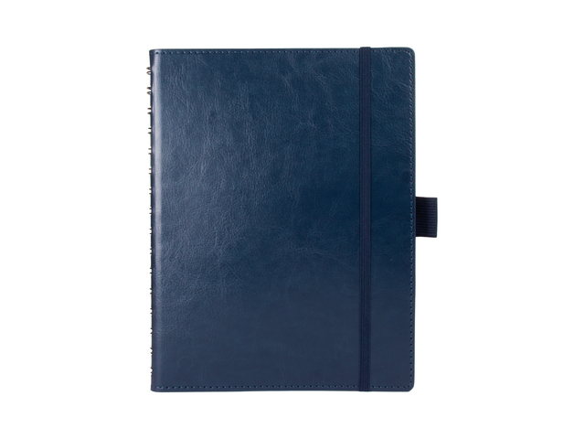 Notitieboek Multo Hannibal A5 blauw kunstleder