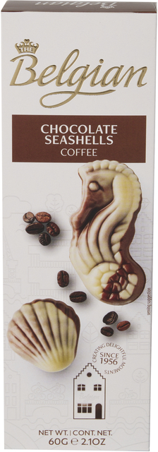 Chocolade The Belgian zeevruchten koffie 60 gram