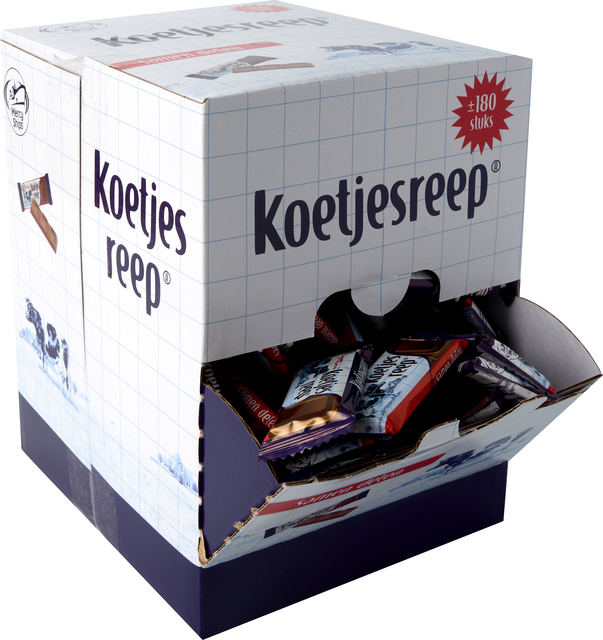 Chocolade Koetjesreep mini circa 180 stuks afbeelding