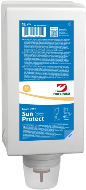 Zonnebrandcrème Dreumex Sun Protect SPF 50 1liter — Foto 2 van 2