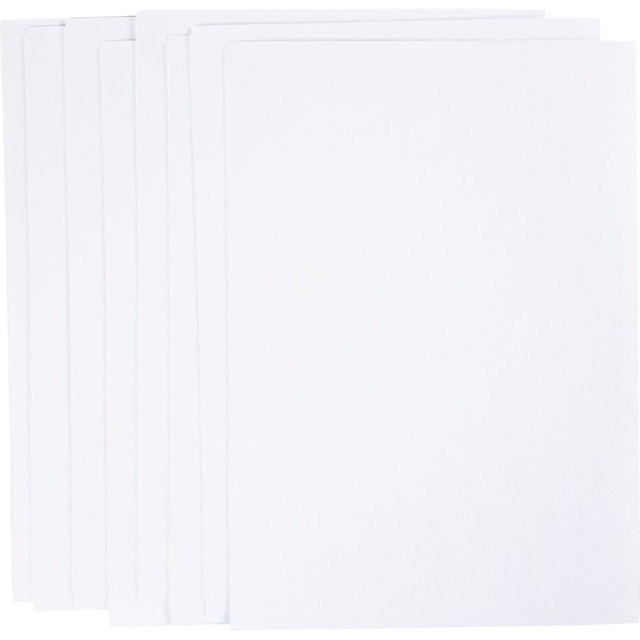 Borduurpapier Creativ Company A5 blister à 8 vellen wit — Foto 2 van 2