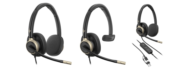 Headset HP Poly Mission 825 Stereo USB — Foto 2 van 2