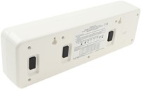 Kalenderklok Twemco BQ-38 wit Nederlands-3