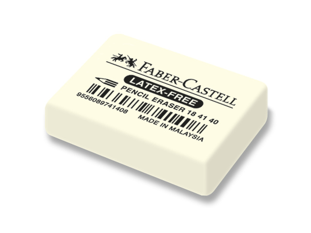 Gum Faber Castell 7041 34x26x8mm wit — Foto 3 van 3