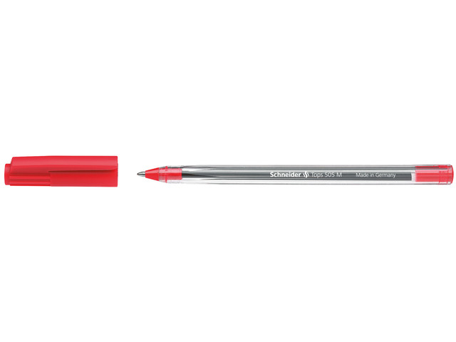 Balpen Schneider Tops 505 medium rood