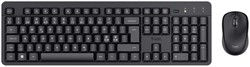 Toetsenbord en muis Trust TKM-360 draadloos zwart QWERTY
