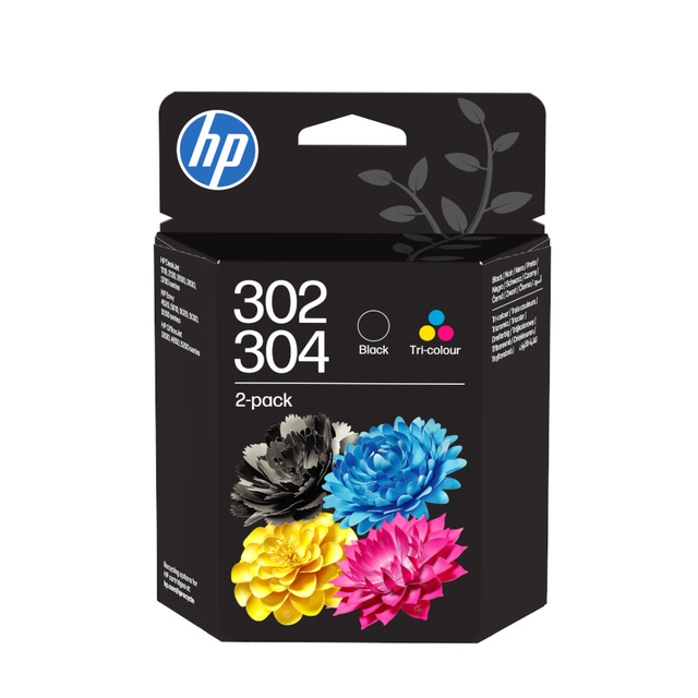 Inktcartridge HP B82L1AE 302/ 304 zwart + kleur