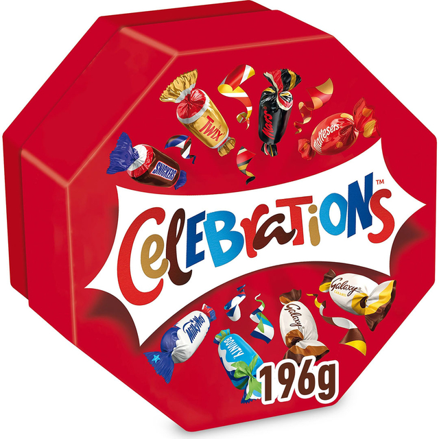 Chocolade Celebrations doos 196gr afbeelding