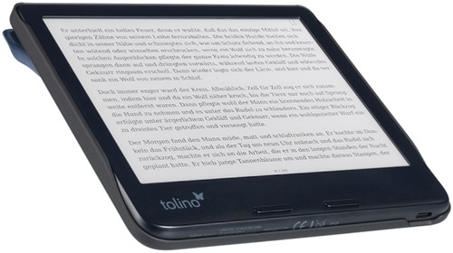 E-reader beschermhoes Tolino Vision 7 Origami blauw-2