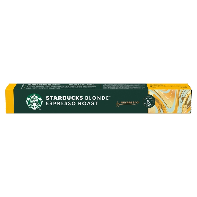 Koffiecups Starbucks espresso blonde roast 10 stuks
