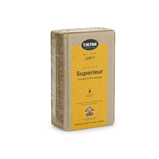 Koffie Tiktak superieur snelfiltermaling 1000 gram