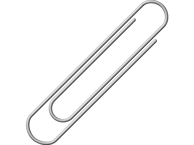 Paperclip Alco 50mm rond vernikkeld 100 stuks — Foto 2 van 2