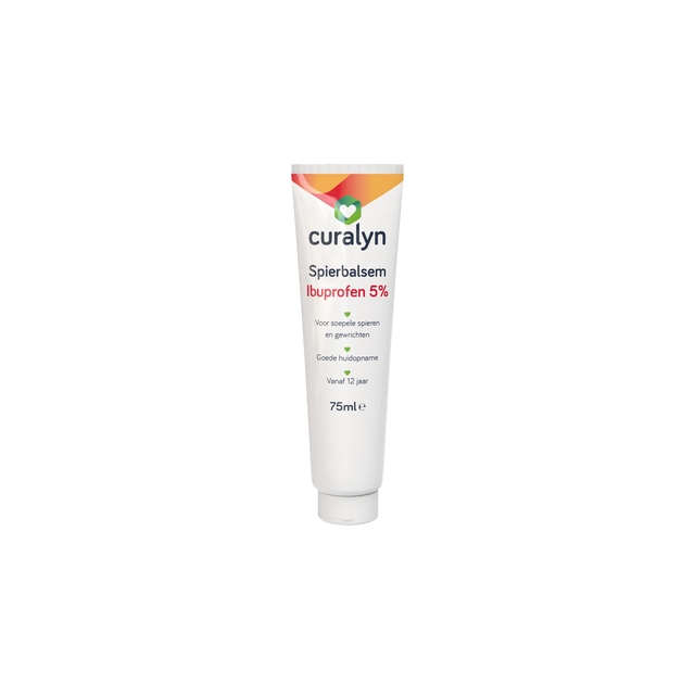Spierbalsem Curalyn 5% ibuprofen 75ml