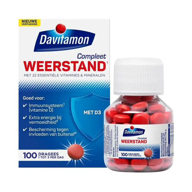 Multi-vitamine Davitamon Compleet 100 stuks