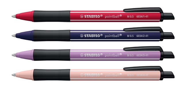 Markeerstift STABILO Boss en balpen STABILO Pointball Wildflower ass — Foto 2 van 2