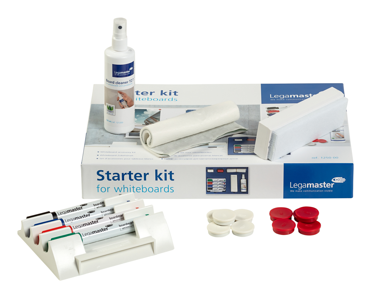 Legamaster STARTER whiteboard accessoire set 27-delig afbeelding
