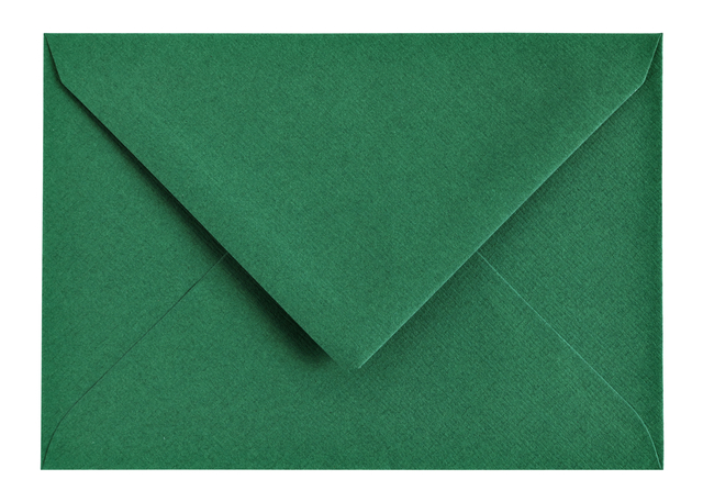 Envelop Papicolor C6 114x162mm dennengroen pak à 6 stuks — Foto 2 van 2