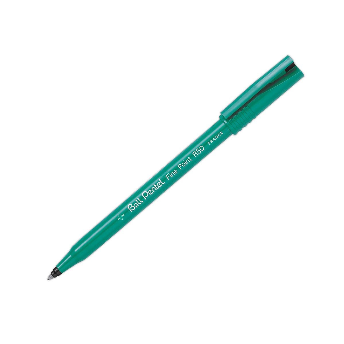 Rollerpen Pentel R50 medium zwart afbeelding