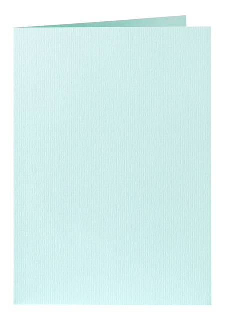 Correspondentiekaart Papicolor dubbel 105x148mm zeegroen pak à 6 stuks afbeelding