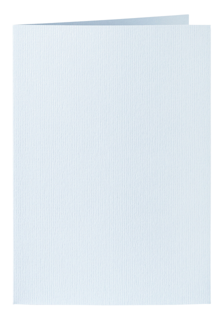Correspondentiekaart Papicolor dubbel 105x148mm babyblauw pak à 6 stuks afbeelding