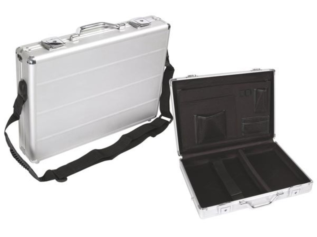 Aluminium Koffer voor Laptop - 425 x 305 x 80 mm - 10,3 L afbeelding
