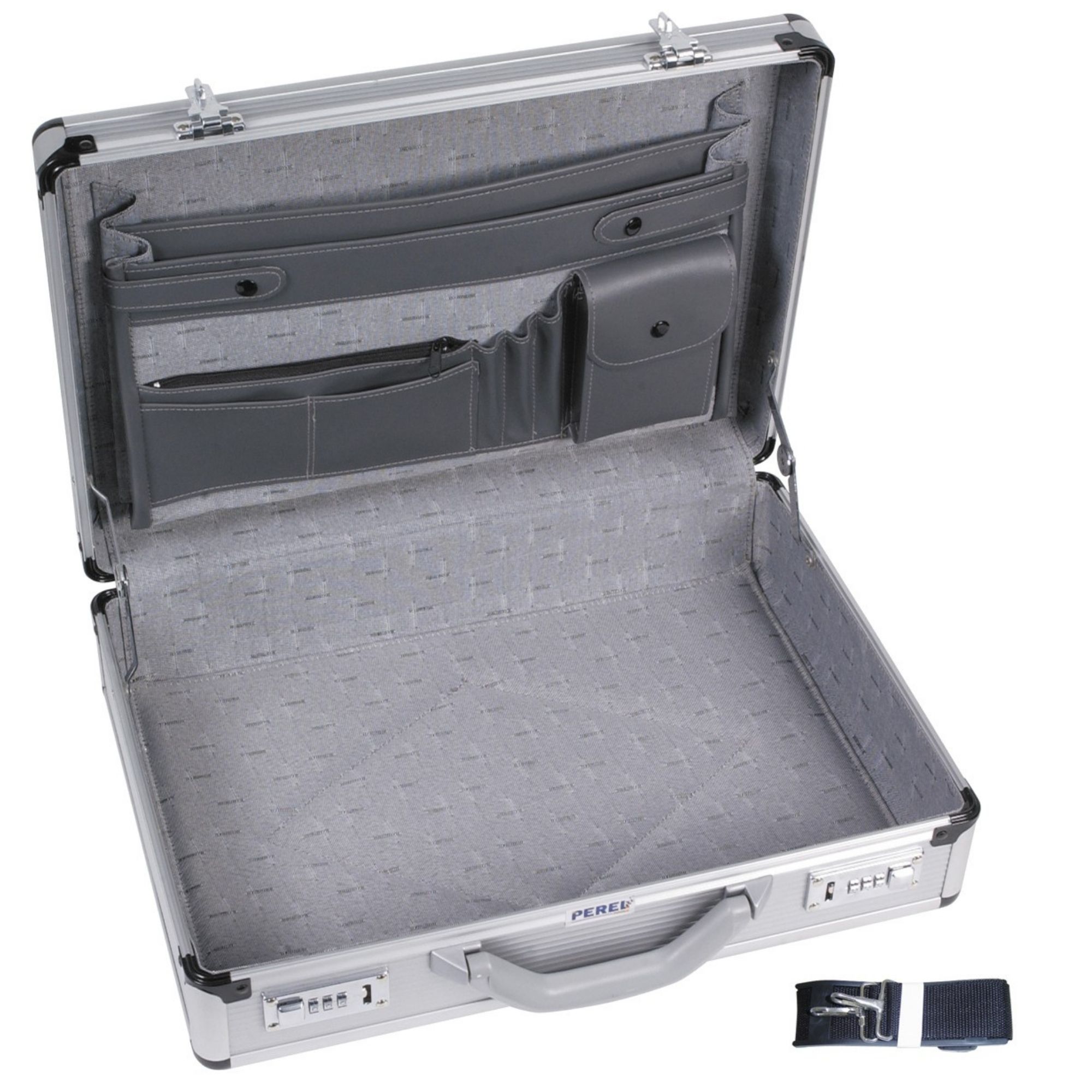 Aluminium Diplomatenkoffer - 460 x 335 x 110 mm - 16,9 L afbeelding